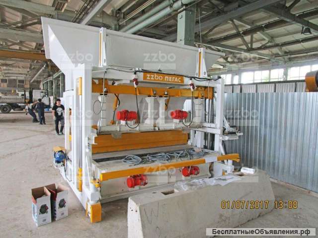 Вибропресс ЗЗБО ПЕГАС для ФБС блоков