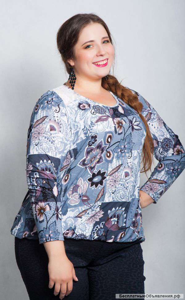 Новая коллекция женской одежды больших размеров оптом