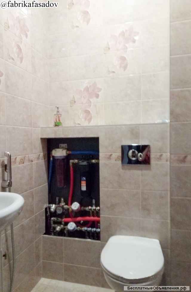 Дверца в ревизионную нишу в санузле