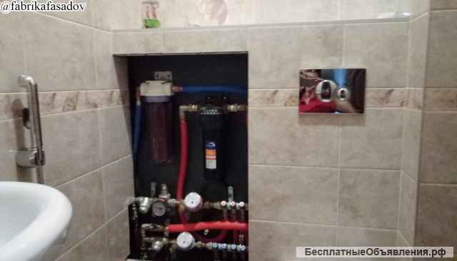 Дверца в ревизионную нишу в санузле