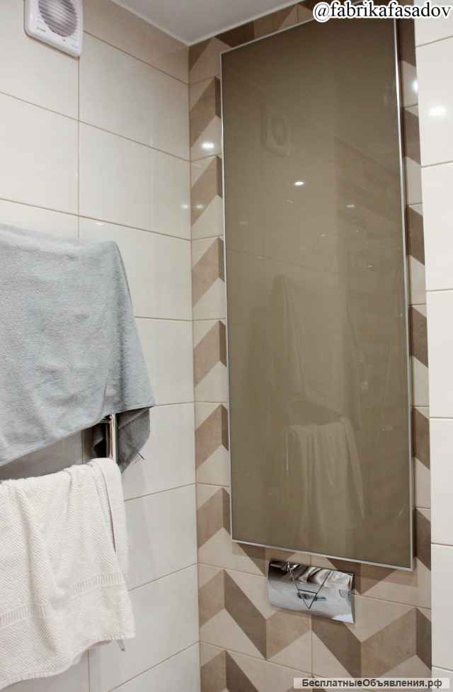 Дверца для бойлера над инсталляцией