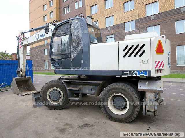 Колесный экскаватор TEREX ЕК-14, 2019 г, 800 м/ч