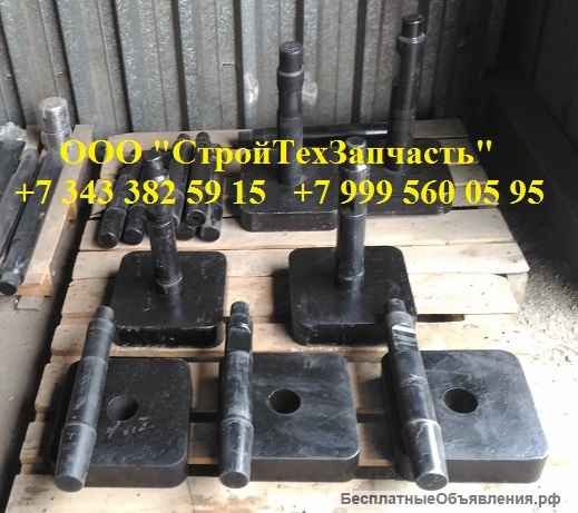 Сменная пятка гидромолота для трамбования почвы