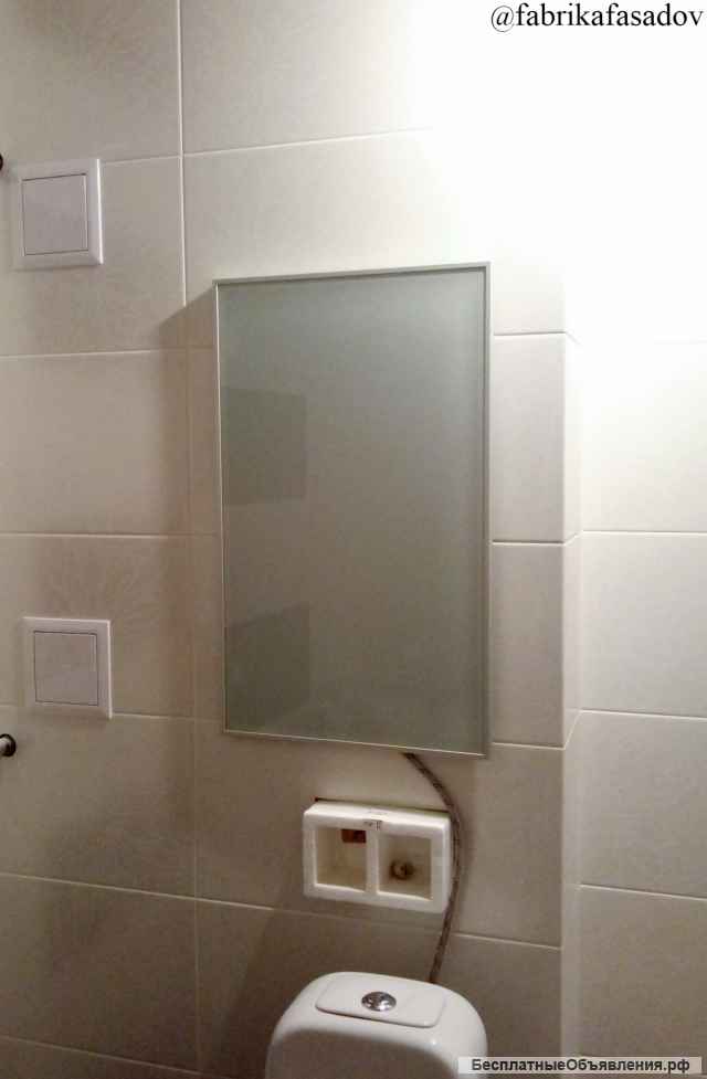 Дверца над инсталляцией в санузле