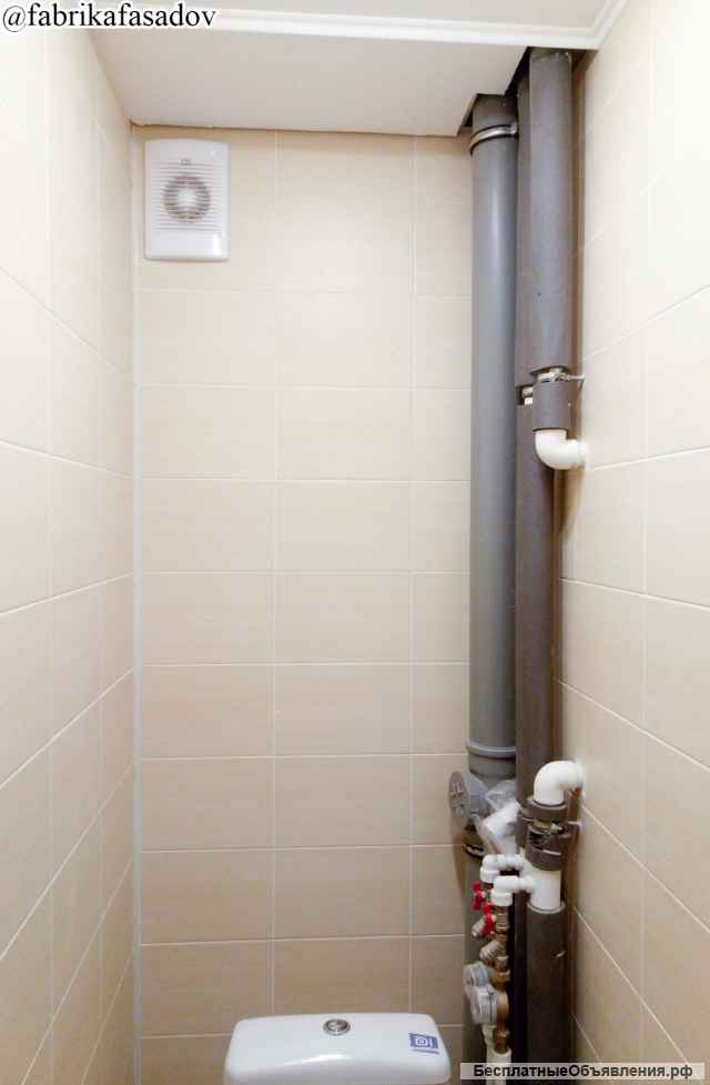 Дверцы в проём за унитазом