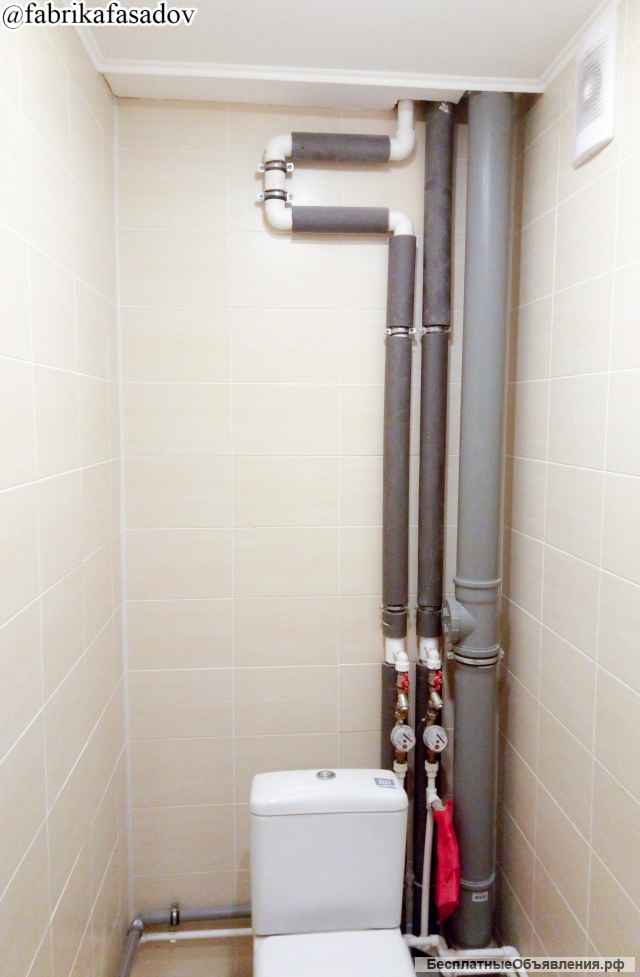 Дверцы в проём за унитазом