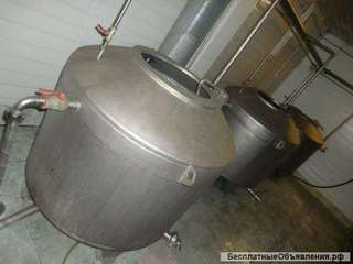 Емкости нержавеющие, объем 300л