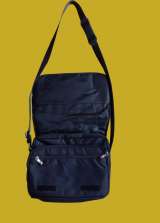 Наплечная сумка кросс-боди черная фирмы Balang новая