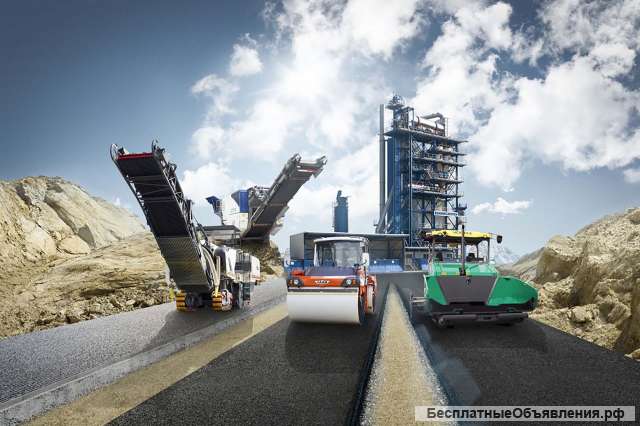 Запчасти на технику WIRTGEN, VÖGELE, HAMM