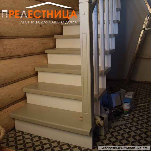 Лестницы на второй этаж любой сложности и дизайна