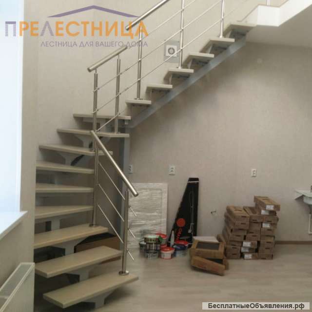 Лестницы на второй этаж любой сложности в Екатеринбурге