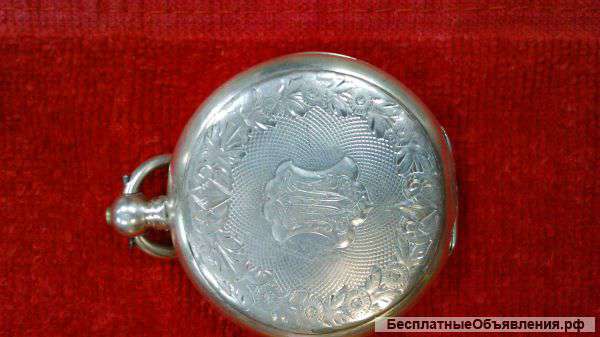 Карманные часы 19 век, серебро