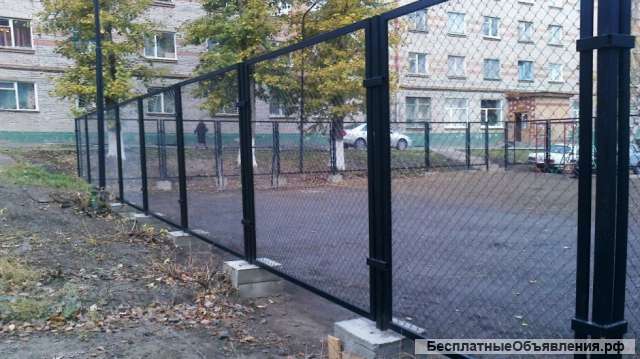 Секции заборные