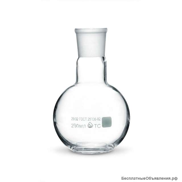 Колба плоскодонная П-1-1000-29/32 Со шлифом