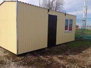 Дачные металлические домики, бытовки утепленные