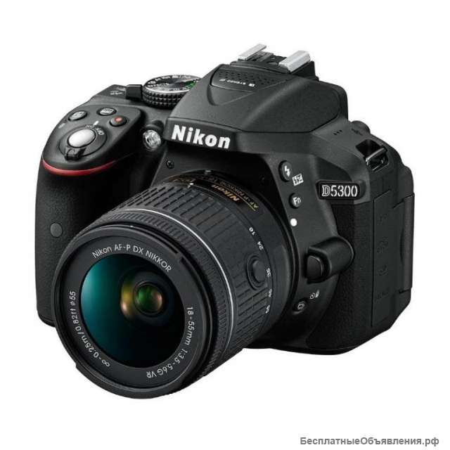 Новый зеркальный фотоаппарат Nikon D5300 18-55VRKIT BKEU