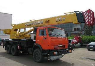 Аренда автокрана 25 т