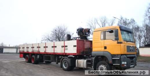 Аренда длинномера с манипулятором