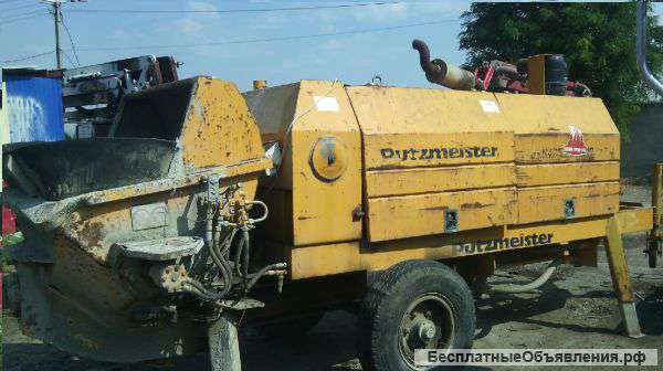 Бетононасос Putzmeister BSA 1409-D 2006 г.в