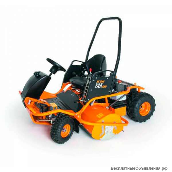 Профессиональные газонокосилки с водителем роторные AS MOTOR