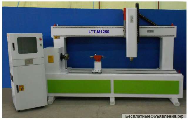 Токарно-фрезерный станок с чпу LTT-M1250 (3d)