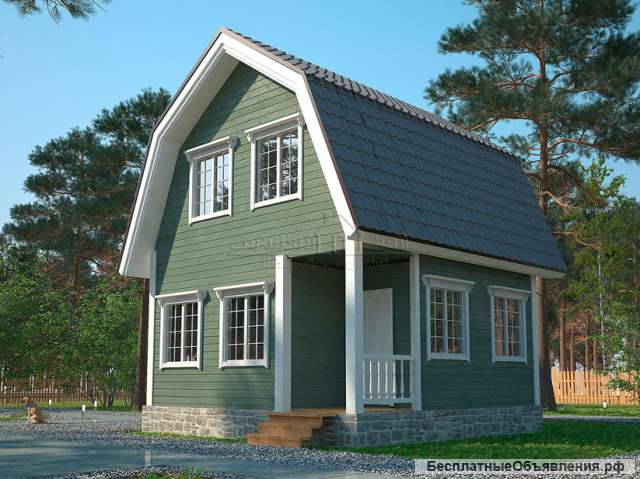 Дом из бруса 6*6