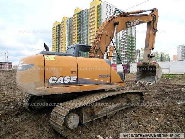 Гусеничный экскаватор Case 210, 2010 г, японец