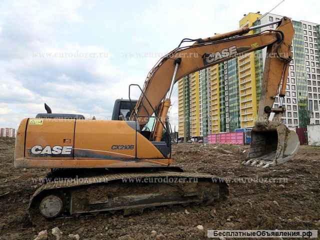 Гусеничный экскаватор Case 210, 2010 г, японец