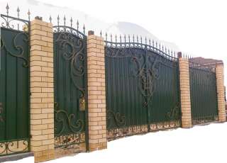 Изготовление и установка простых и кованых заборов