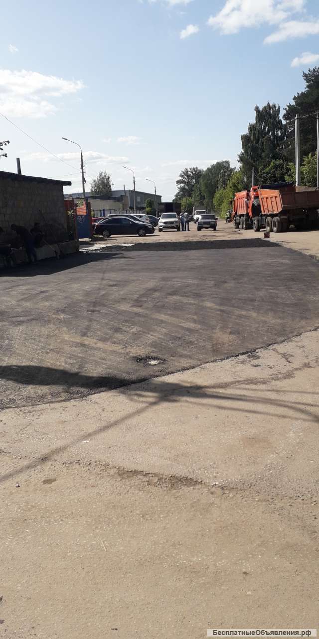 Укладка асфальта