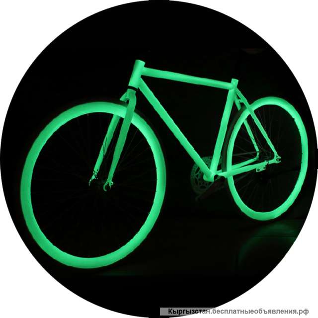 Светящаяся краска AcmeLight для велоспорта и туризма