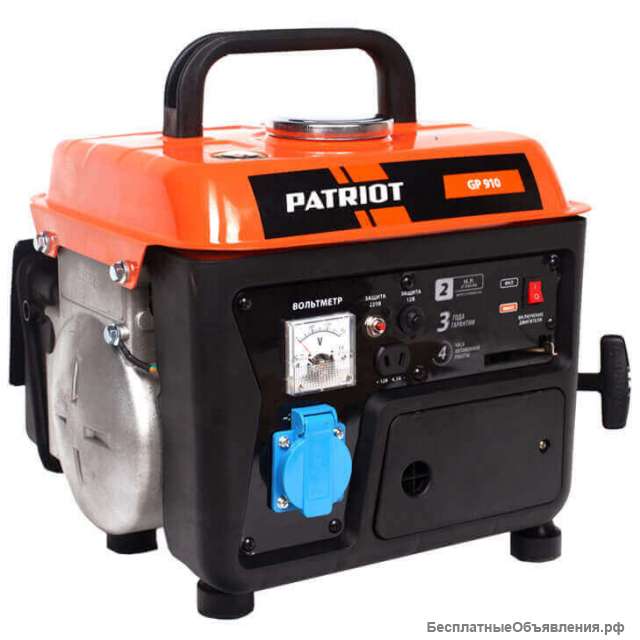Бензогенератор Patriot GP-910