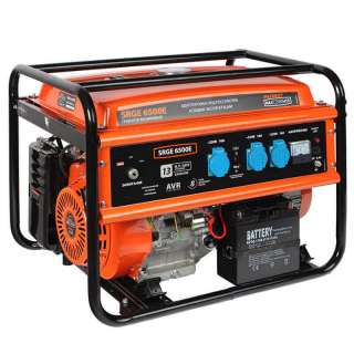 Бензогенератор Patriot Max Power SRGE-6500E. Мощность 5.0/5.5 кВт