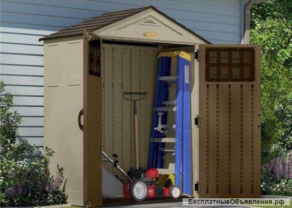 Пластиковый хозблок для дачи