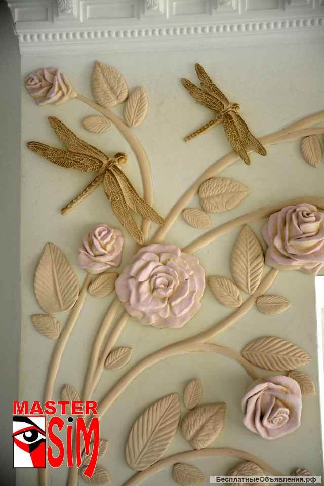 Барельефы на стене любой сложности под ключ Быстро надежно и эксклюзивность