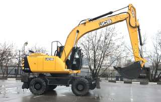 Аренда экскаватора JCB JS 160W