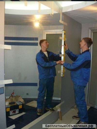 Зеркала разных форм и размеров на заказ