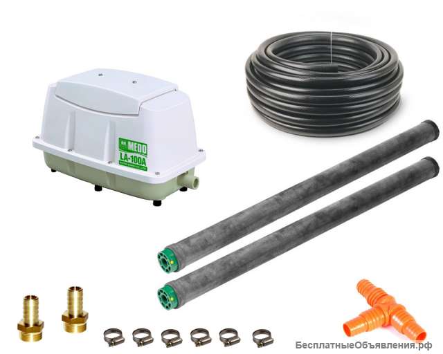 Компрессоры, аэрационные системы, насосы