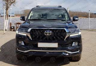 Решетка радиатора trd toyota land cruiser 200