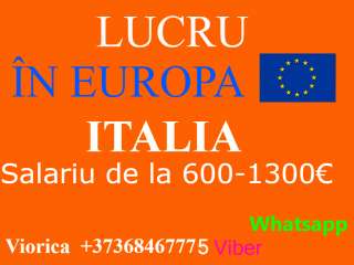Lucru in europa Работа в европе