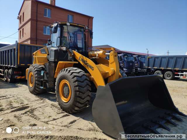 LiuGong CLG 855H фронтальный погрузчик 2019 г, ковш 3 куба, грузоподъемность 5 тонн