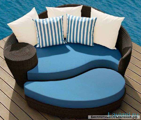 Лежак из ротанга Vacation LSG-1