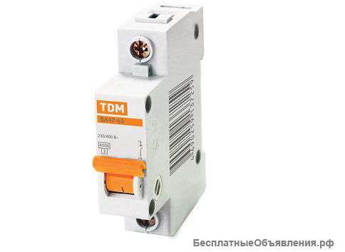 Выключатель автоматический ВА 47-29 1Р 16А х-ка С ТДМ