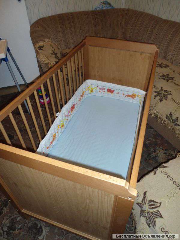 Кроватка б/у IKEA