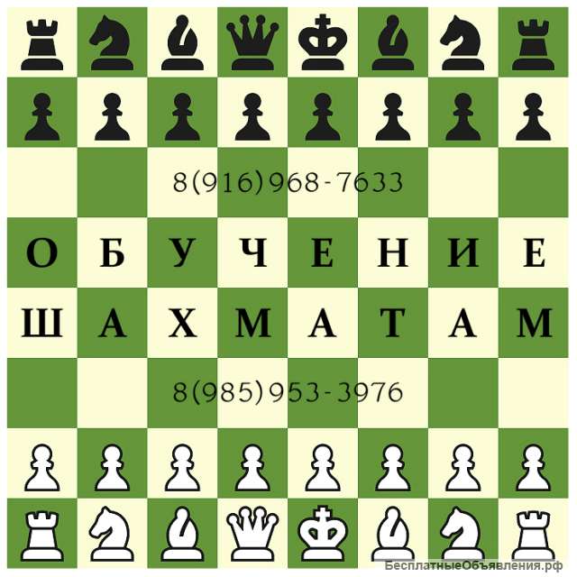 Обучение шашкам и шахматам. Зеленоград - область, для всех желающих.