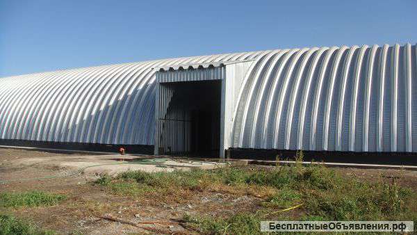 Бескаркасные ангары
