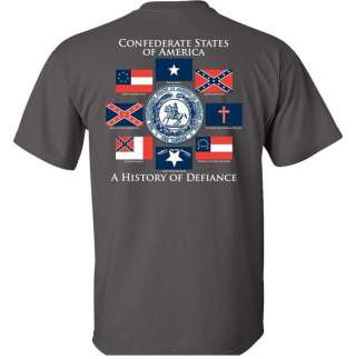 Футболка Confederate States of Amerika Grey