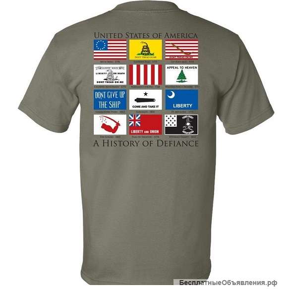 Футболка History of Defiance Sage