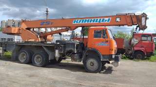 Автокран Клинцы - 25 тн