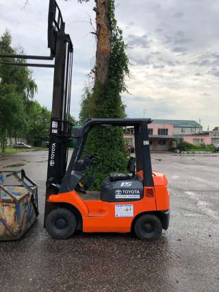Бу бензиновый погрузчик Toyota 7FGL15 1,5 т